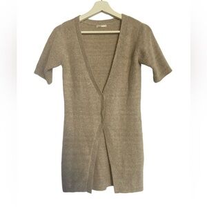 House Of CB Women's Short Sleeve Cardigan Knit Wool Size Small